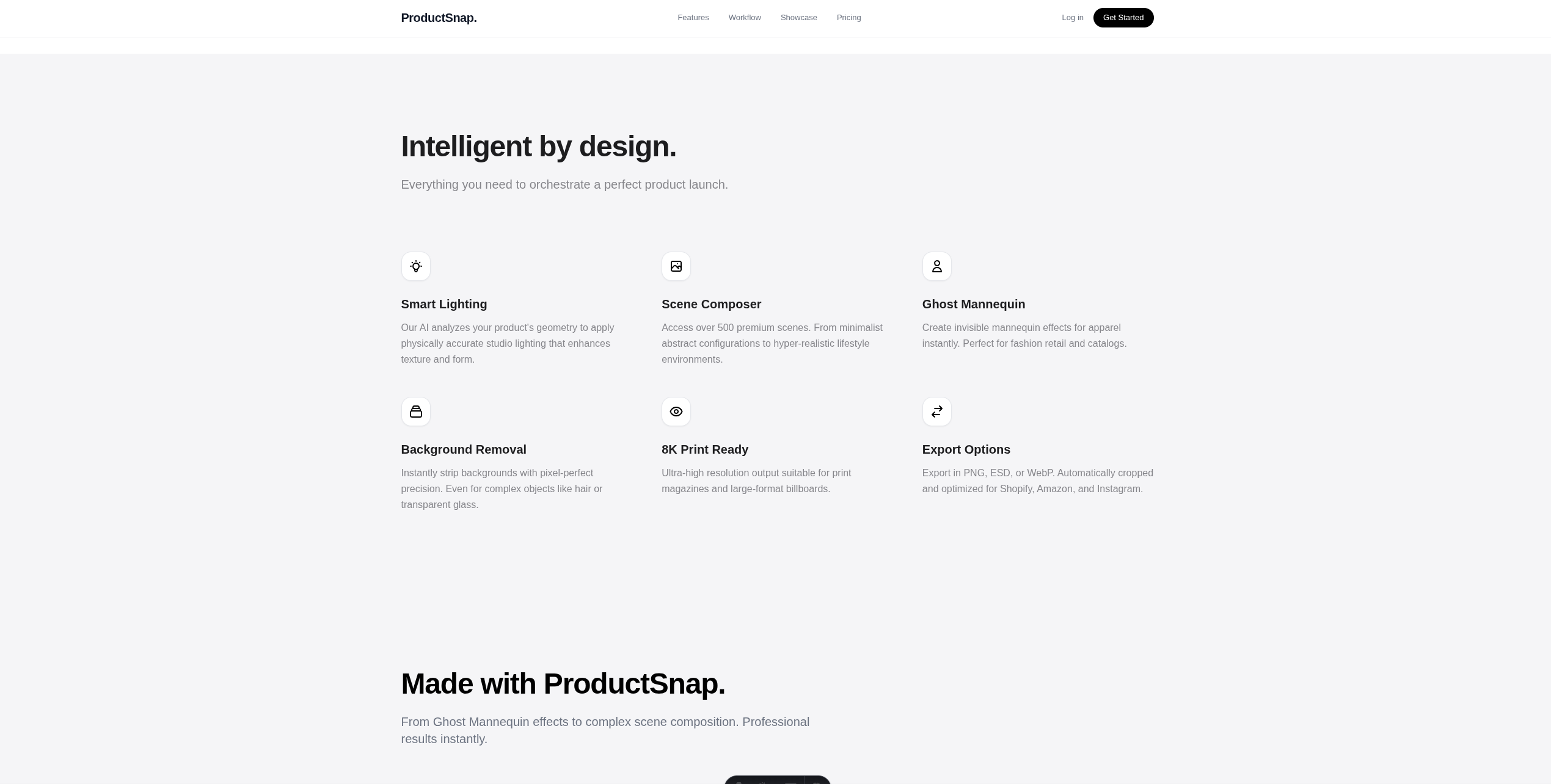 ProductSnap Interface 2