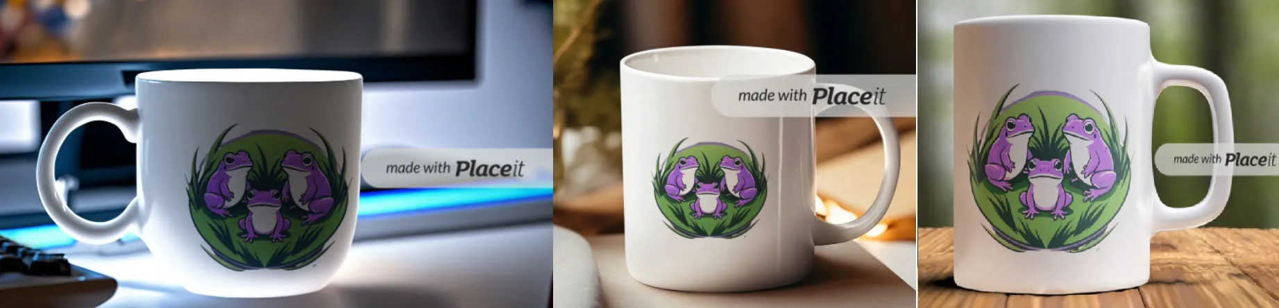 Logo auf Tasse Mockup