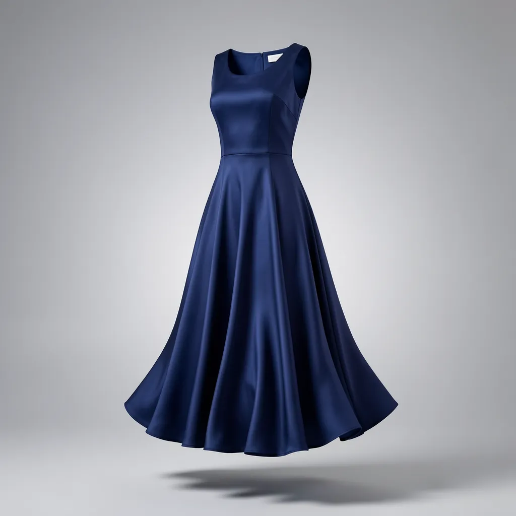 ProductSnap Beispiel: Kleid mit Ghost-Mannequin-Effekt