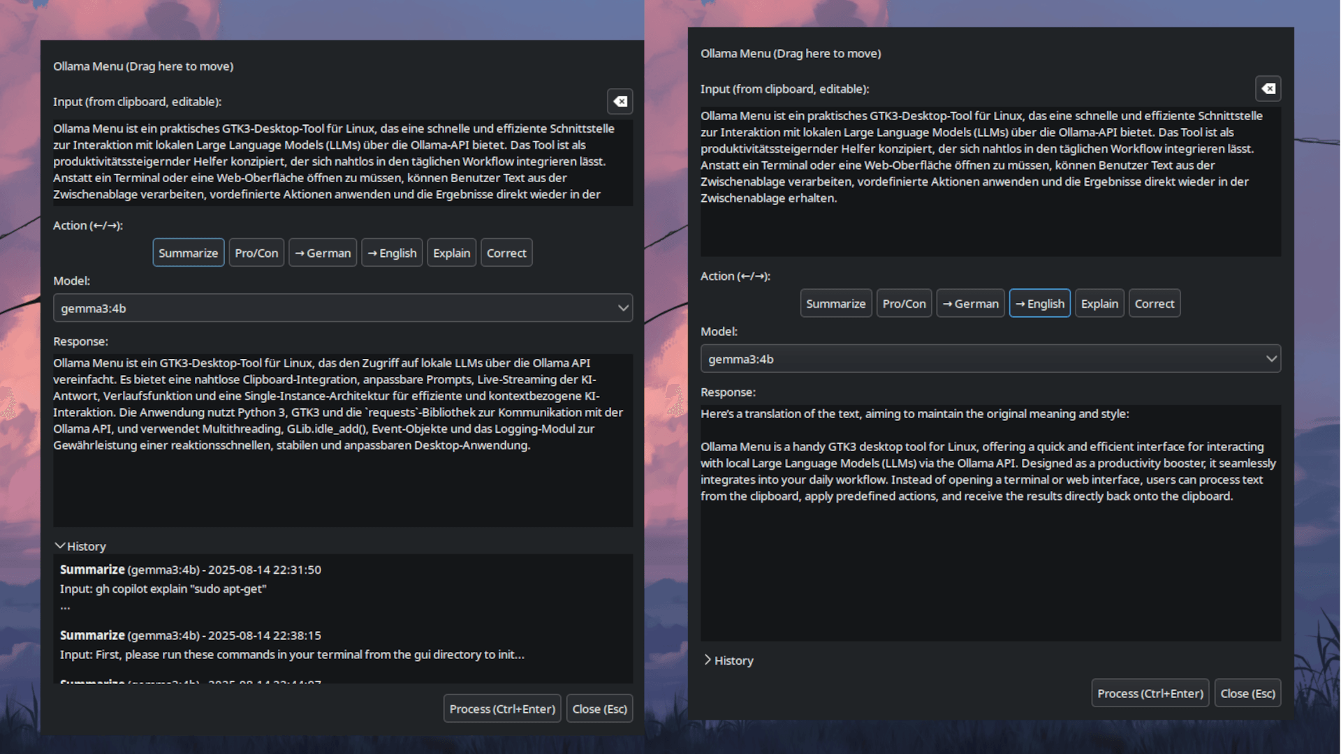 Ollama Menu – Schneller Desktop-Zugriff auf lokale KI-Modelle